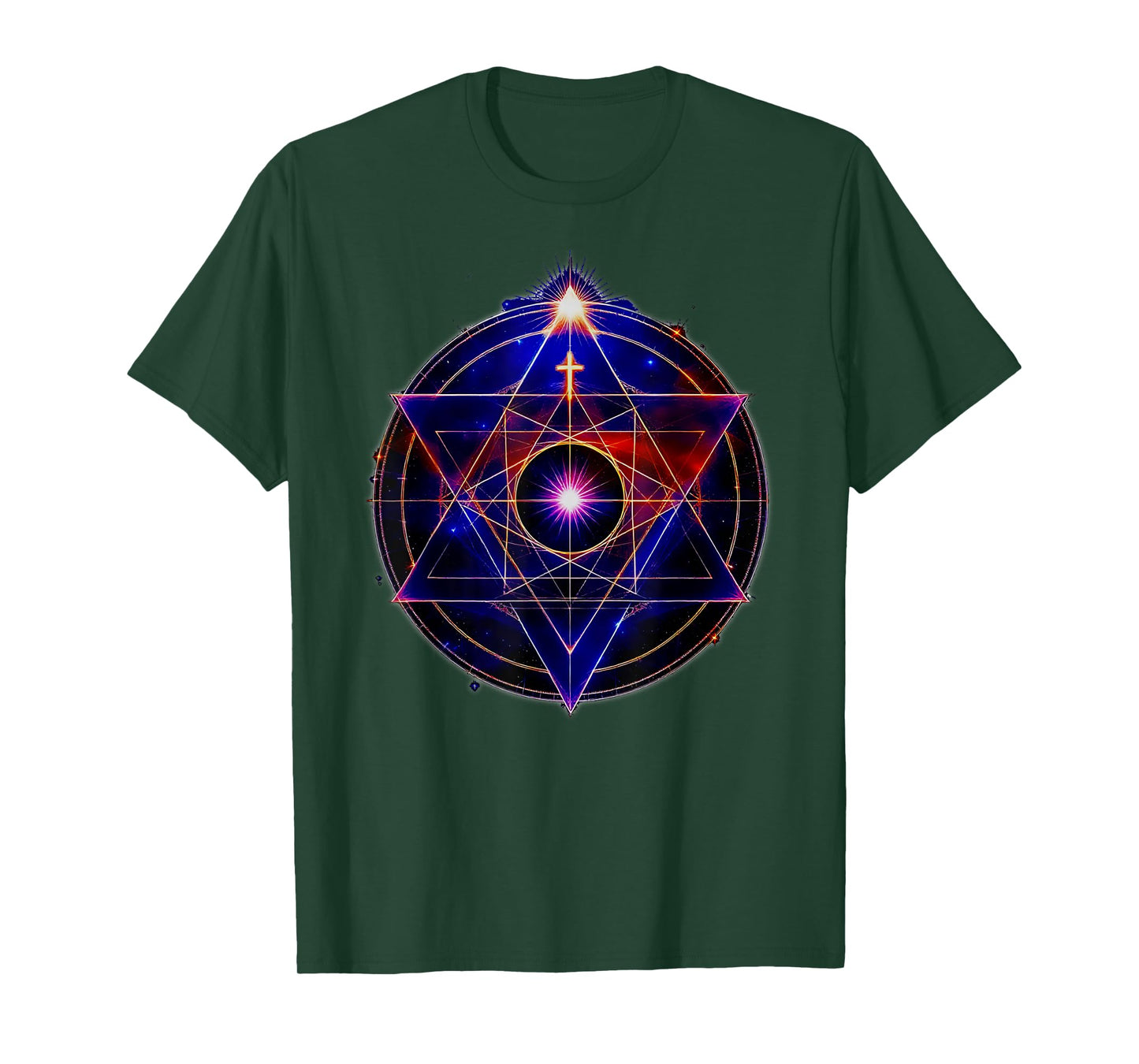 Christ Consciousness Symbol Esoteric Meditation Yoga Gnostic T-Shirt