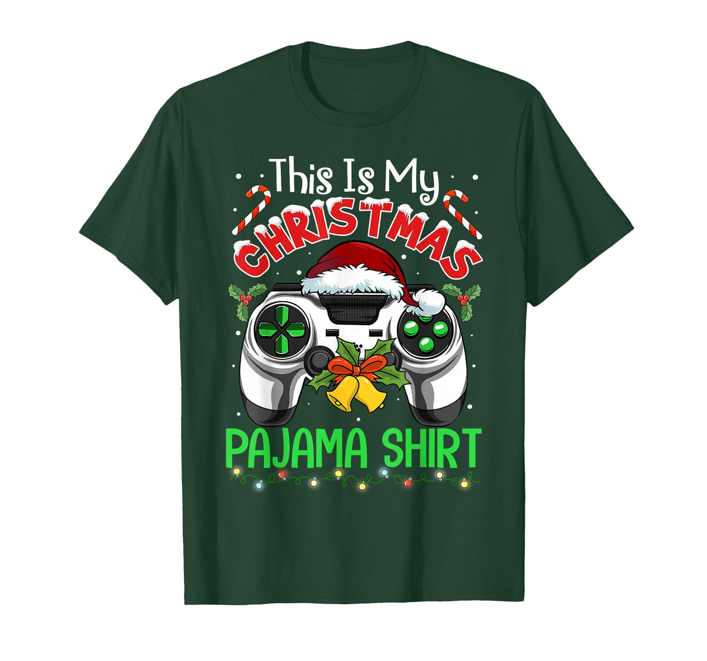 This is My Christmas Pajama Gamer Video Game Boys Kids T-Shirt