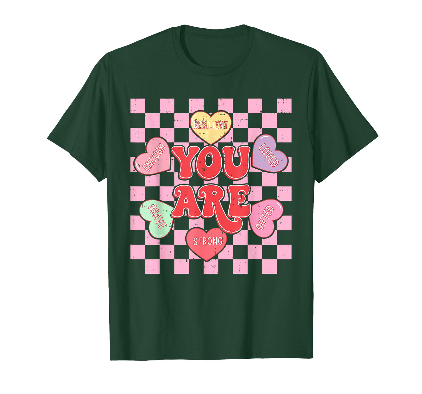 Hearts You are Valentines Day for Men Women Teachers Kids T-Shirt