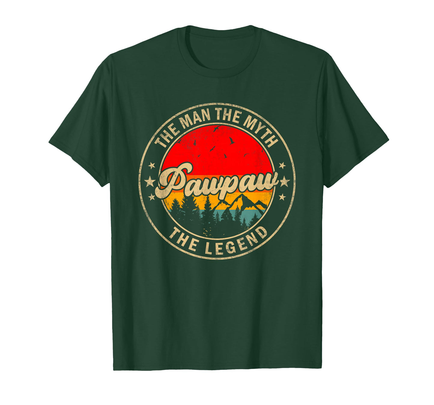 Pawpaw the Man the Myth the Legend Father's Day for Grandpa T-Shirt