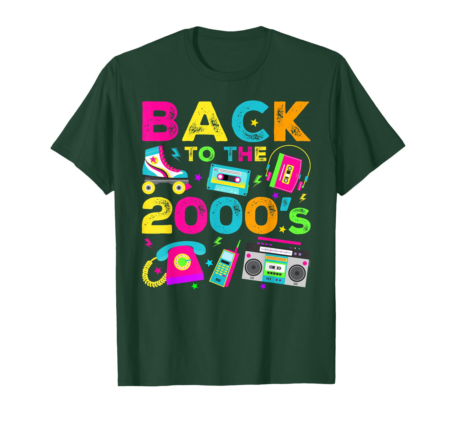Back To 2000's 2000s Vintage Style 2000s Retro Party T-Shirt