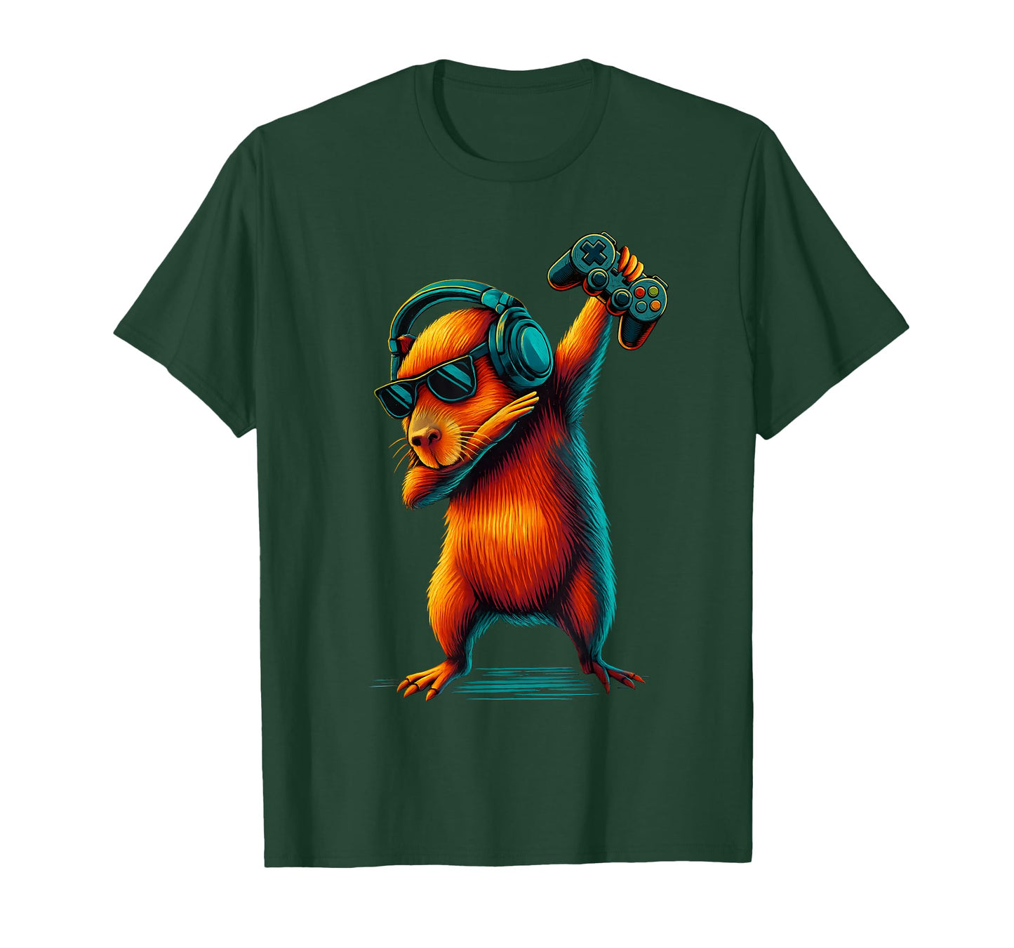 Capybara Funny Video Games Capybara T-Shirt