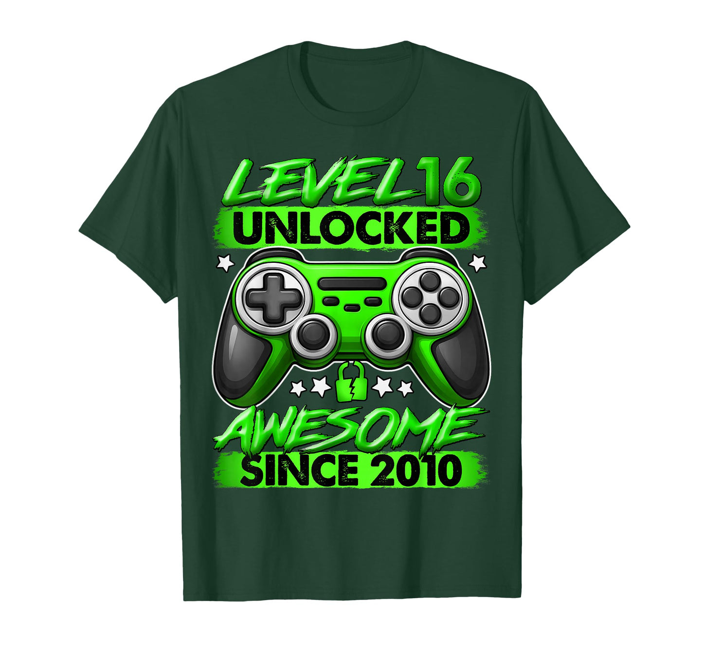 Level 16 Unlocked 16 Year Old Gifts Boys 16th Birthday Boy T-Shirt