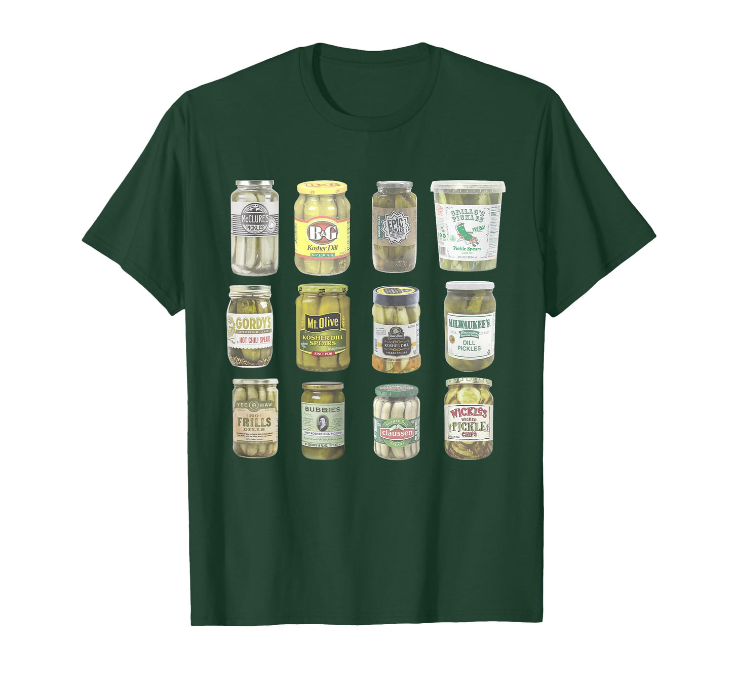 Vintage Canned Pickles Lovers T-Shirt