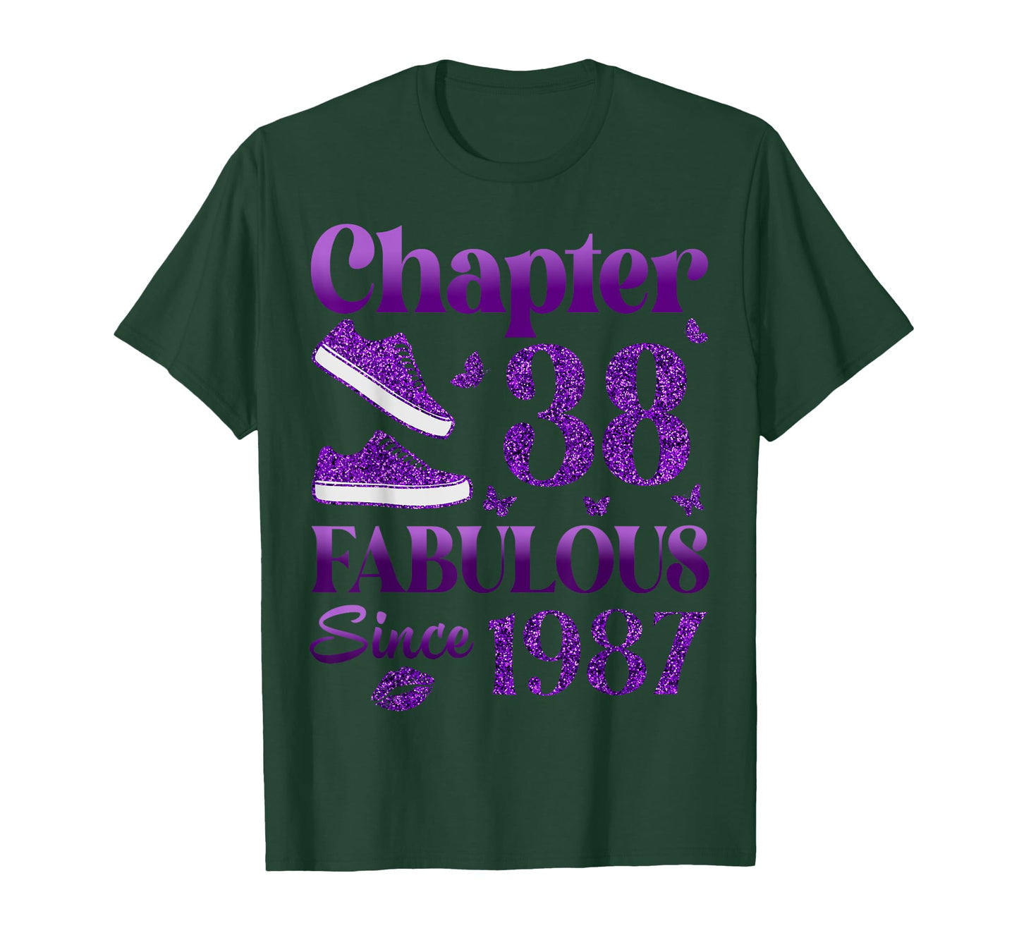 Chapter 38 Fabulous Since 1987 38Th Birthday Gift For Women T-Shirt