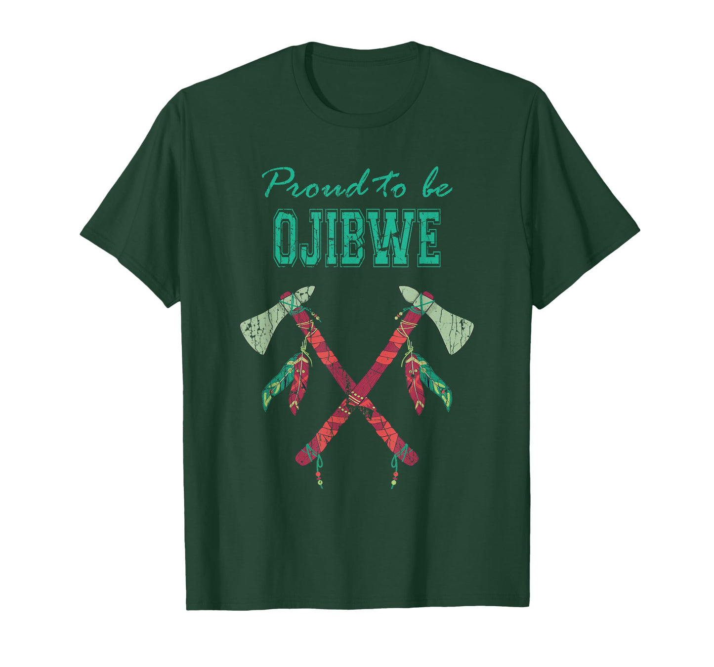 Proud To Be Ojibwe Native American Indian Pride T-Shirt
