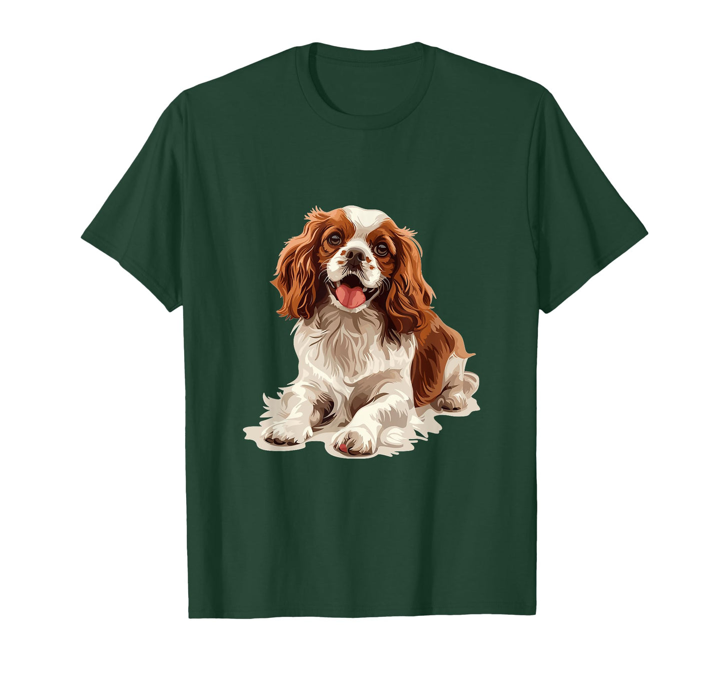 Cavalier King Charles Spaniel Dog Breed Graphic Men Women Girls Kids T-Shirt