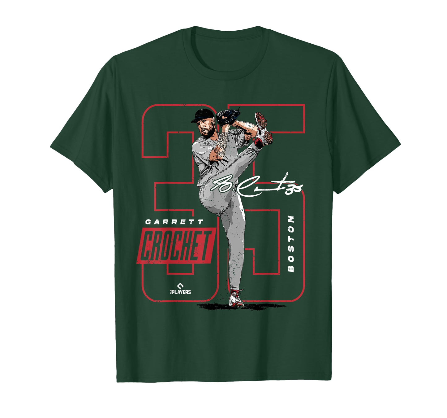 Garrett Crochet | Boston Baseball Players | MLBGCR202M T-Shirt