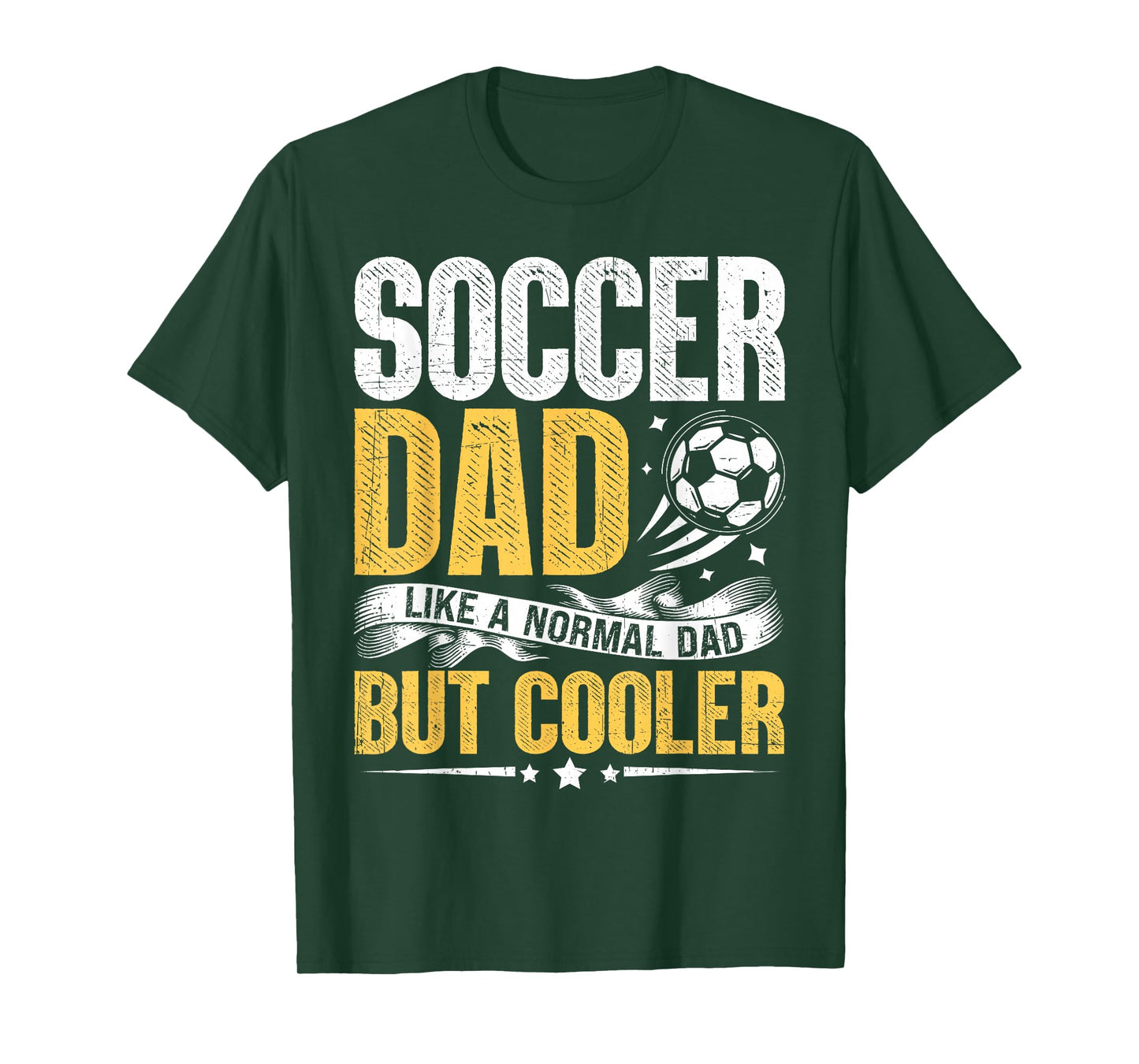 Soccer Dad Like A Normal Dad But Cooler Funny Men T-Shirt