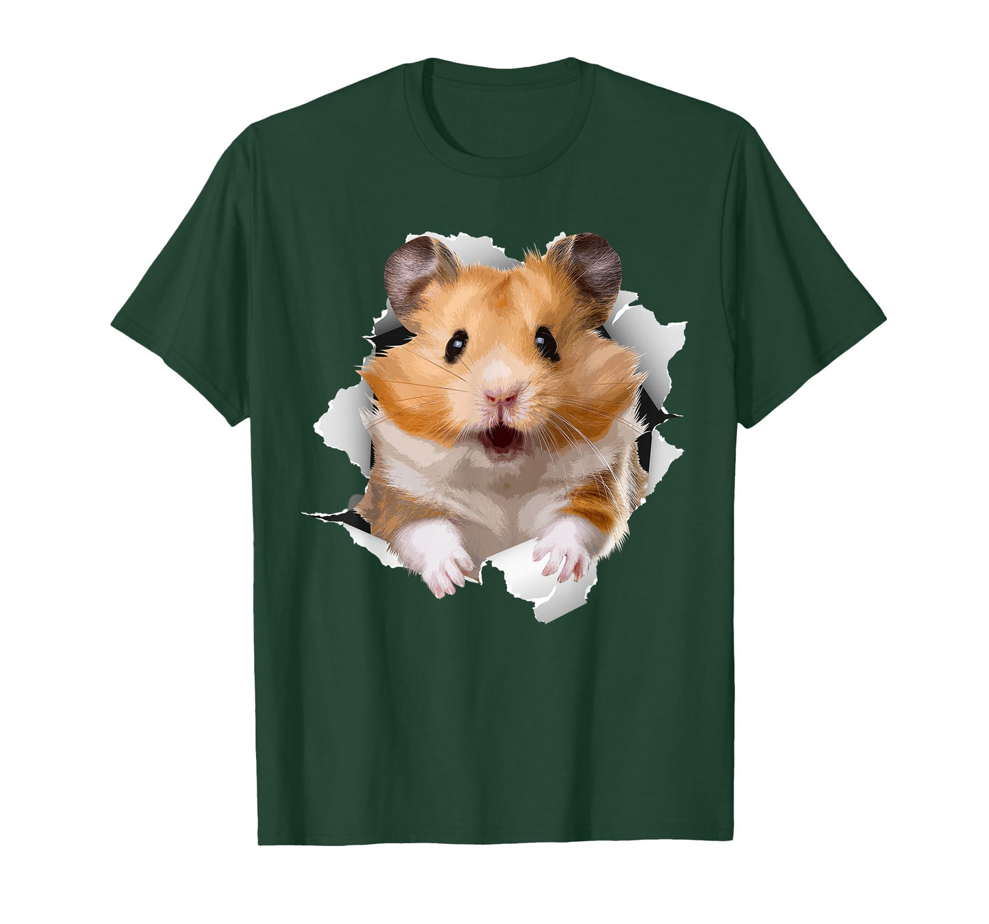 Cute Hamster Design for Men Women Kids Animal Hamster Lovers T-Shirt
