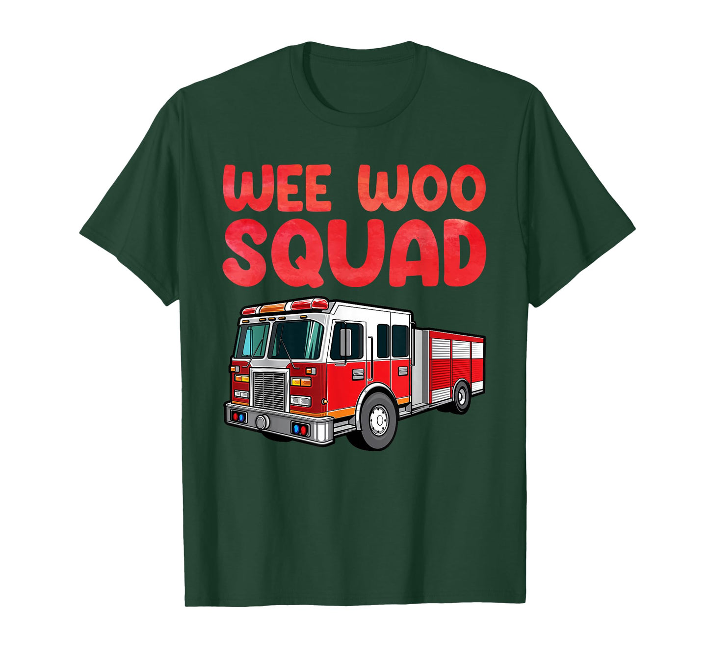 Funny Firefighter Art for Kids Men Women Fireman Firefighter T-Shirt