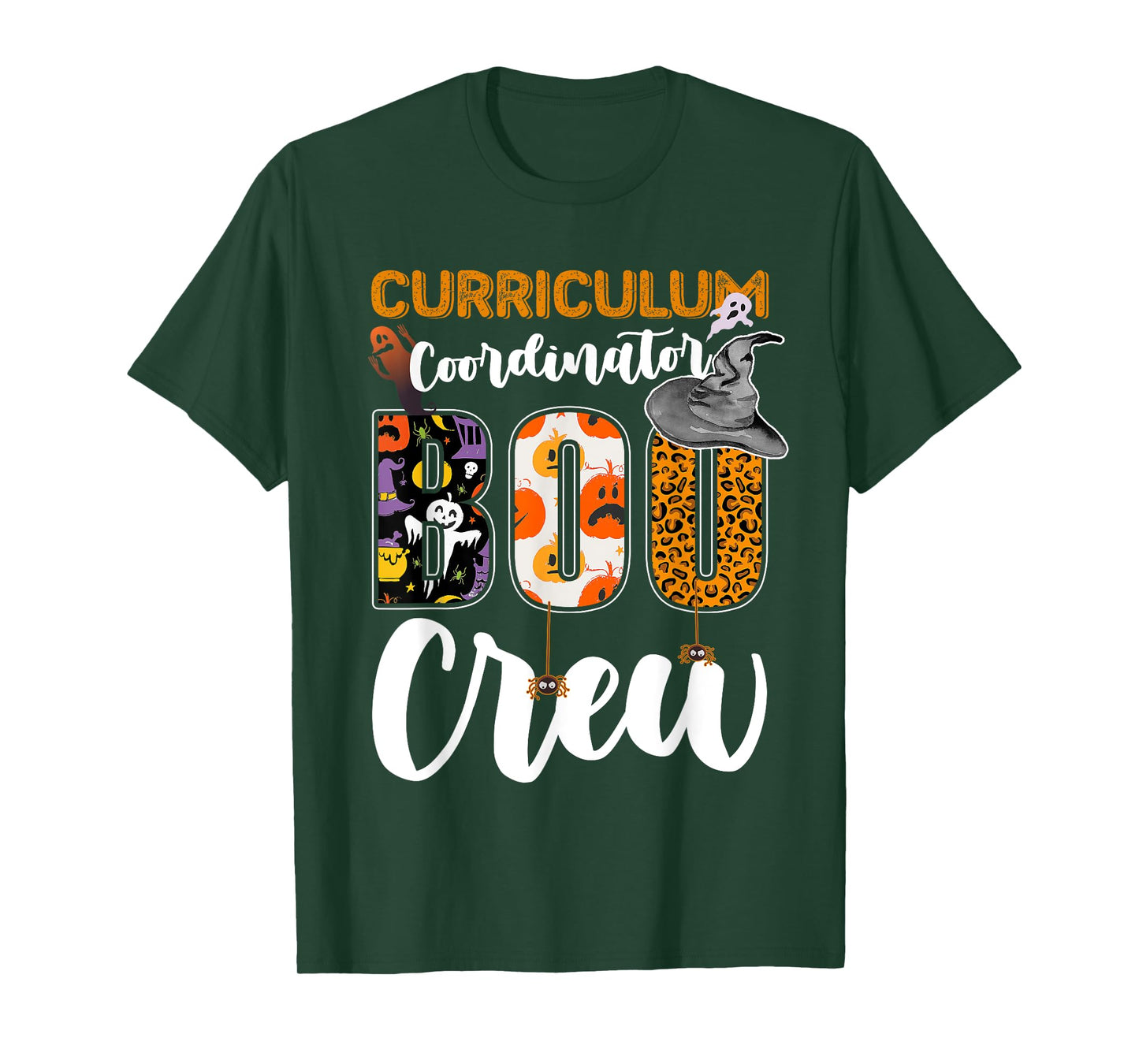 Curriculum Coordinator Boo Crew Halloween Matching T-Shirt