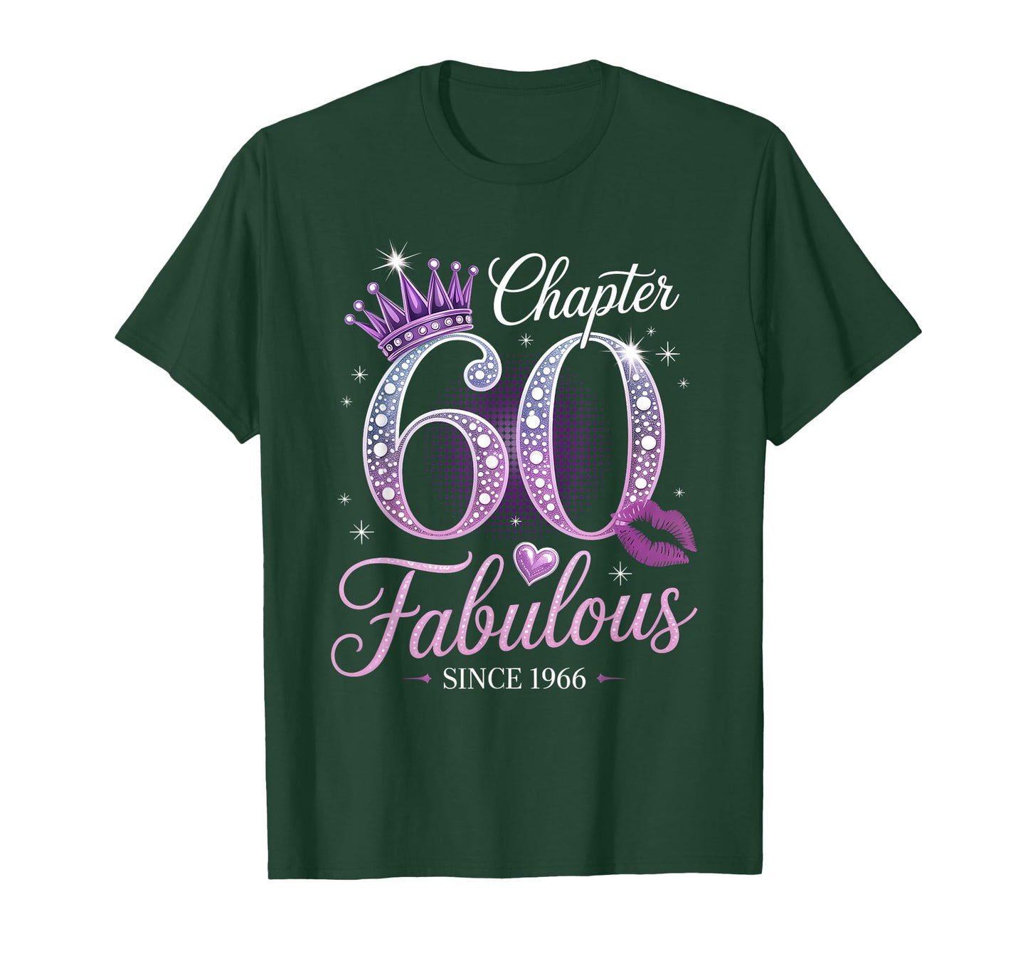 Chapter 60 Fabulous Since 1966 60th Birthday Queen T-Shirt