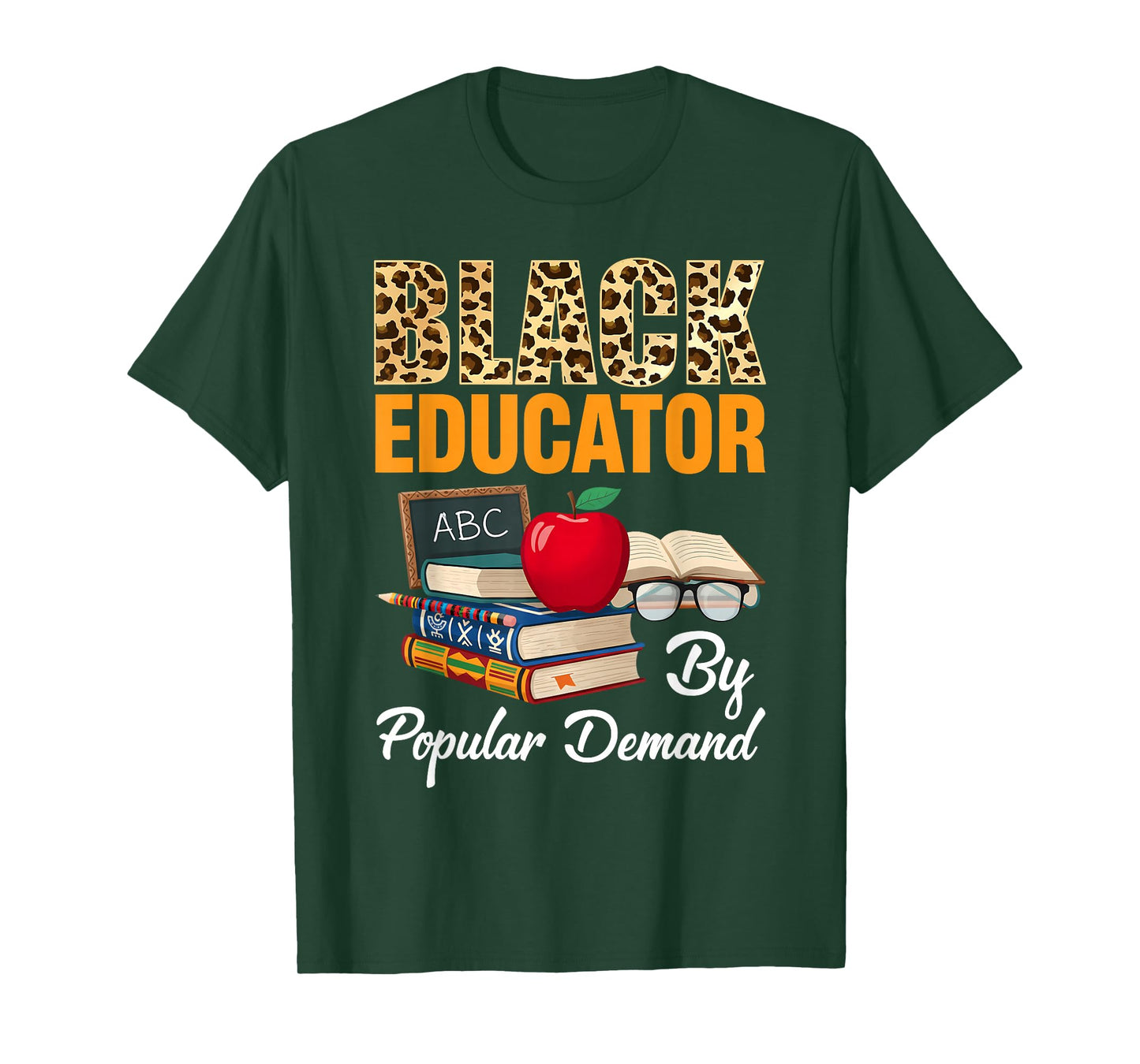 Black Educator Black History Month African American Teacher T-Shirt