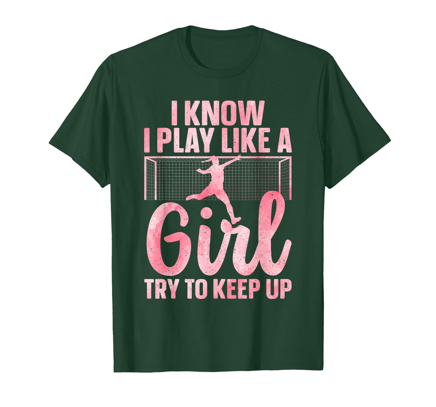 Funny Soccer Art for Women Girls Soccer Player Soccer Lover T-Shirt
