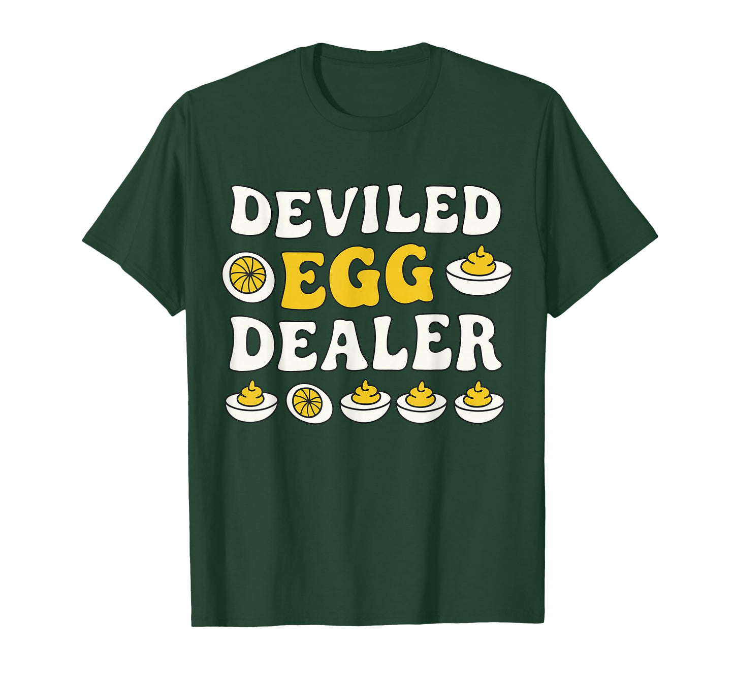 Funny Deviled Egg Dealer Thanksgiving T-Shirt
