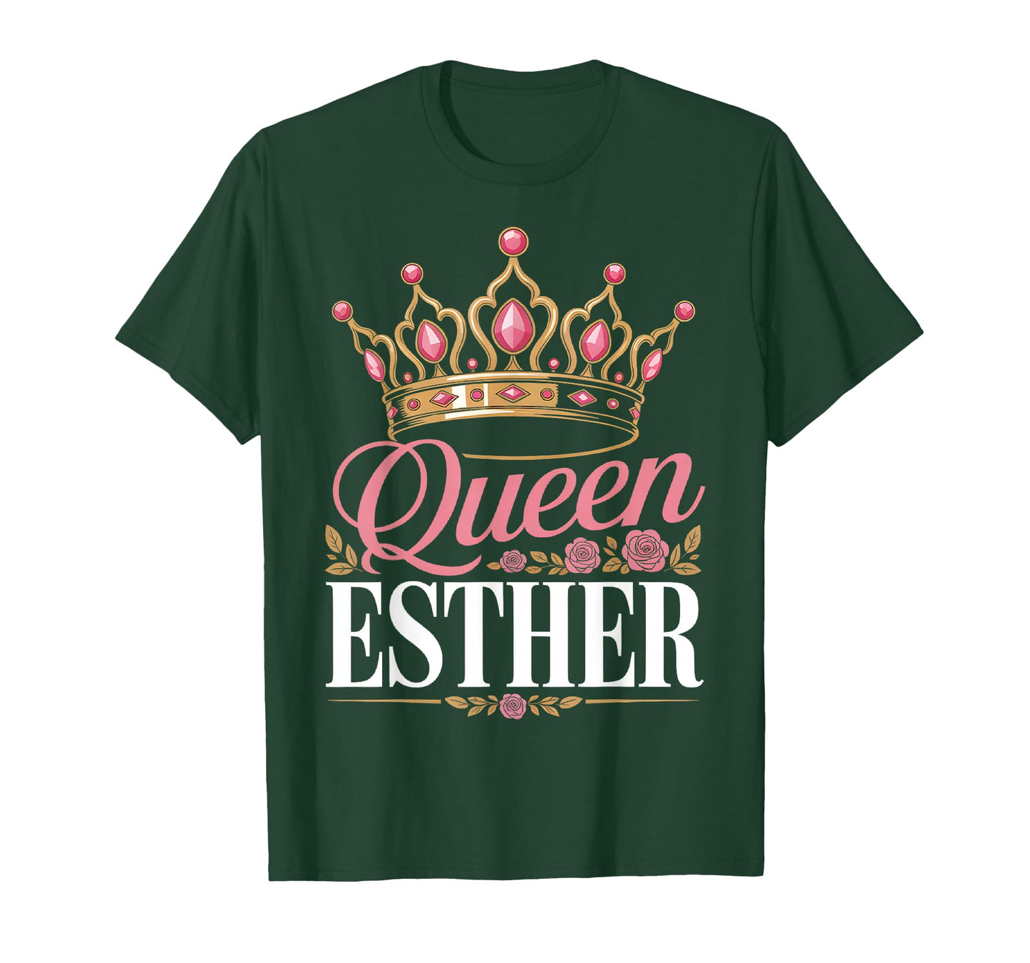Queen Esther Purim Costume Royal Crown Jewish Holiday T-Shirt