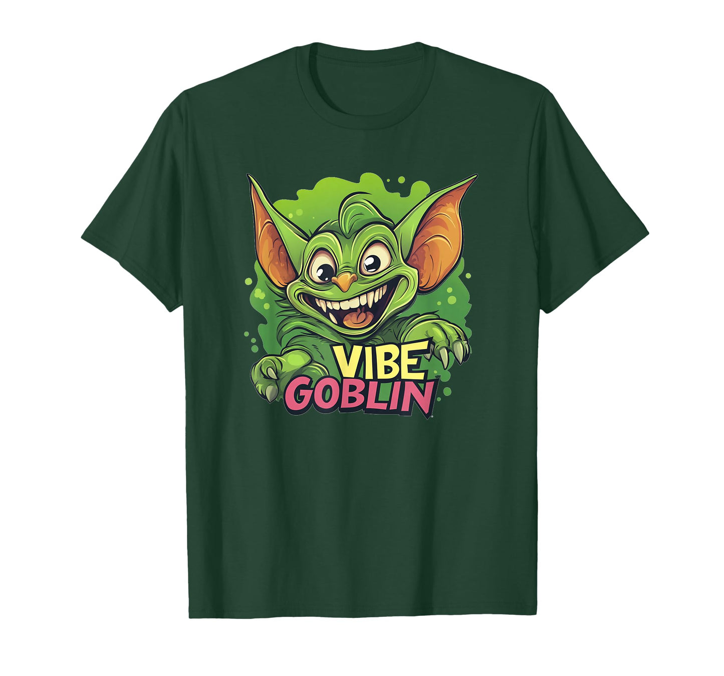 Cool Goblin Face Costume for Boys and Girls T-Shirt