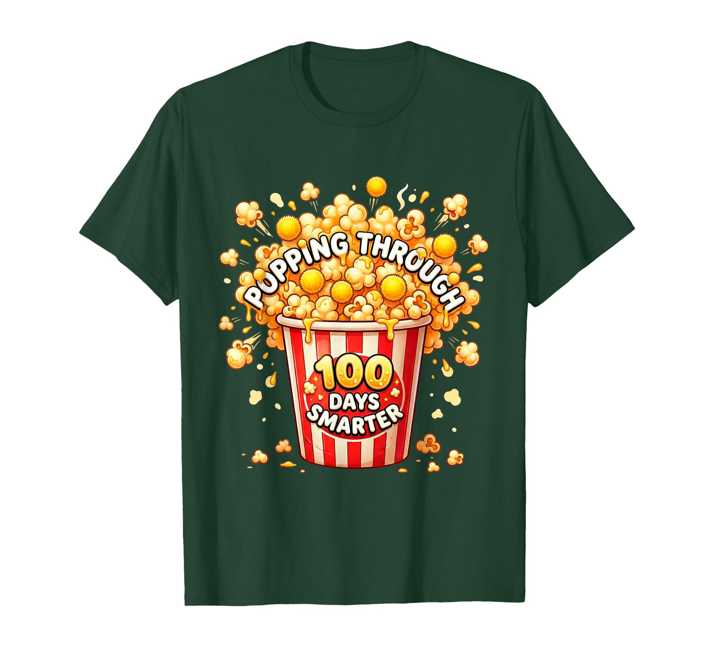 Popping Through 100 Days Smarter T-Shirt