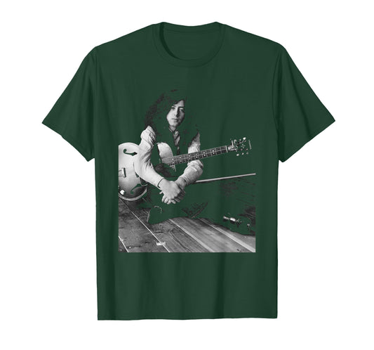 Led Zeppelin Guitarist Jimmy Page in 1970 T-Shirt