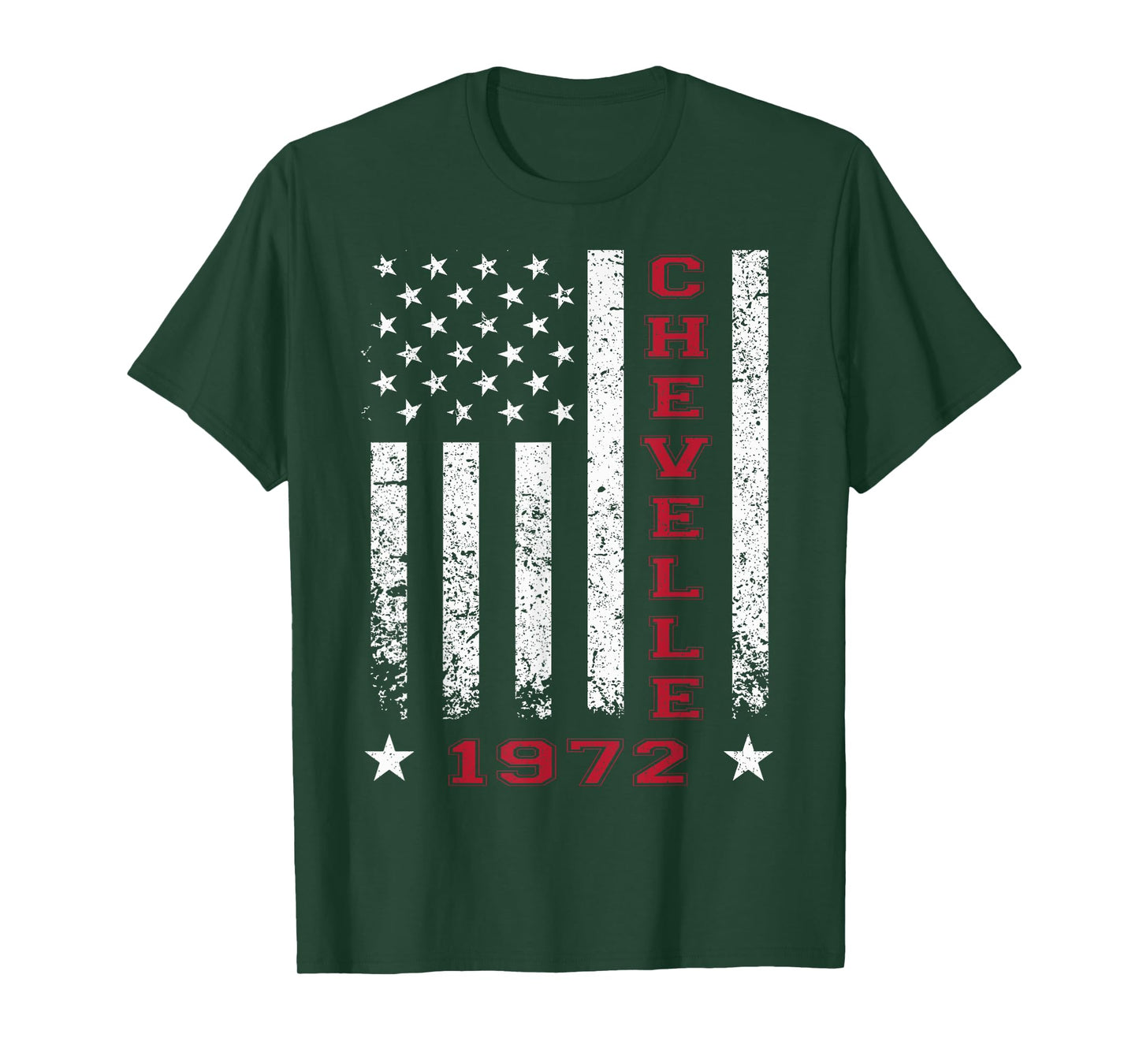 Jersey Style Chevelle 72 1972 Old School Muscle Cars T-Shirt