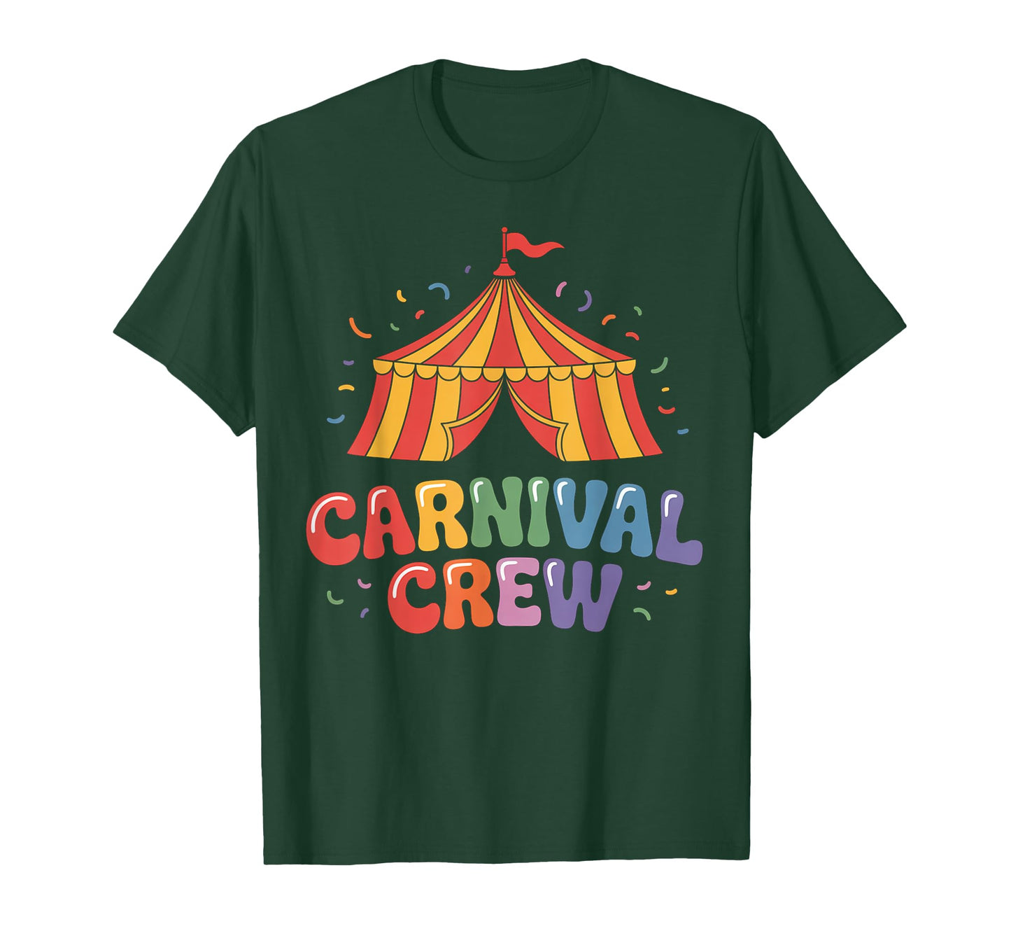 Carnival Crew Event Costume Carnival Staff Crew Tent Party T-Shirt