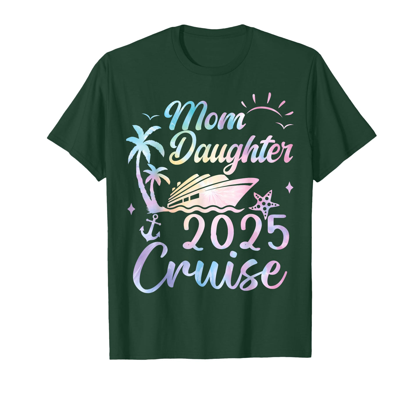 Mom And Daughter Cruise 2025 Funny Mother Daughter Trip 2025 T-Shirt