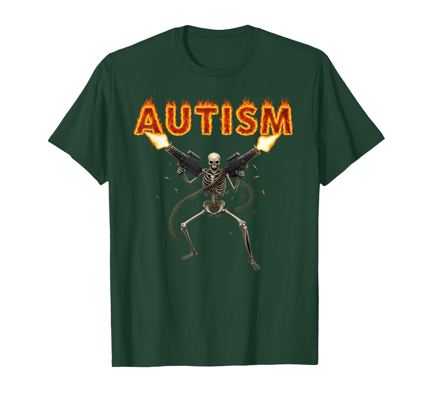 Autism Skeleton Funny Oddly Specific Meme Autistic Awareness T-Shirt