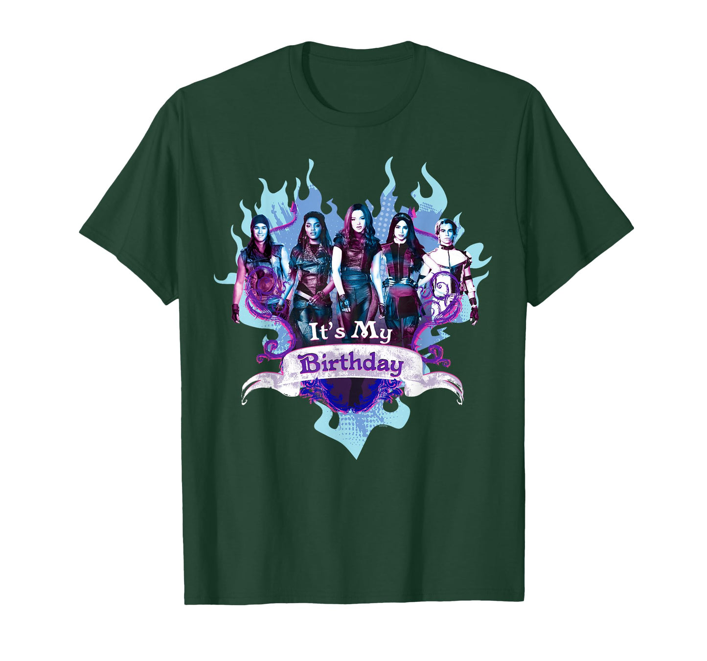 Disney Descendants It's My Birthday Party Gift Heart T-Shirt