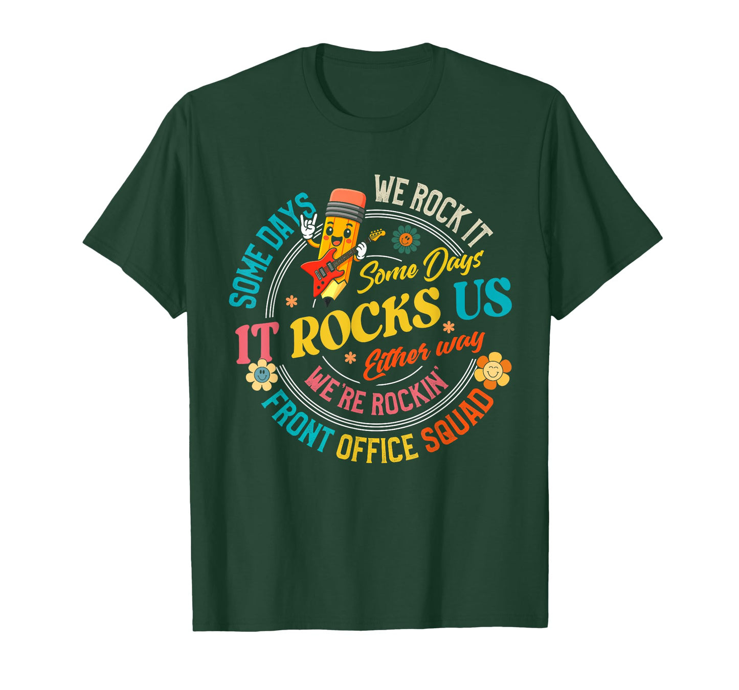 Front Office funny Front desk receptionist admin assistant T-Shirt