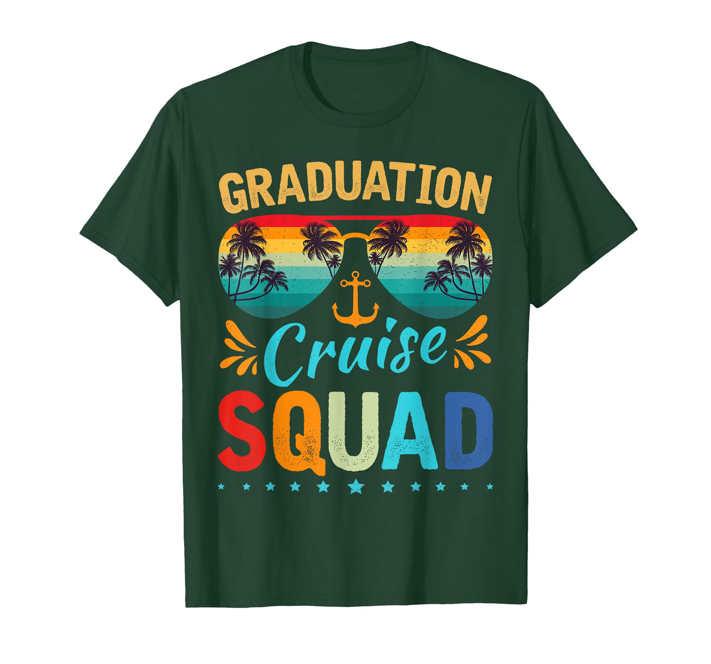 Graduation Cruise Squad 2025 Funny Cruising Graduation Trip T-Shirt