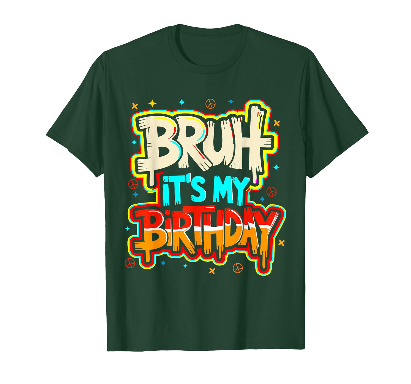 Bruh Its My Birthday Boy Family Party Bday T-Shirt