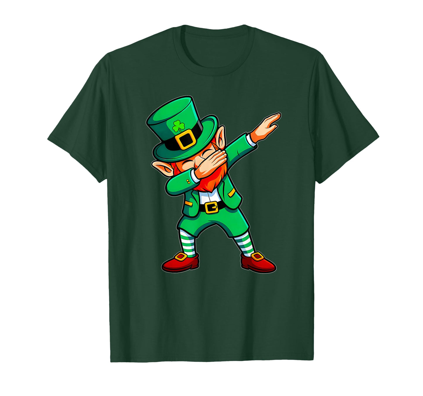 Dabbing Leprechaun Happy St Patricks Day Boys Kids Toddler T-Shirt