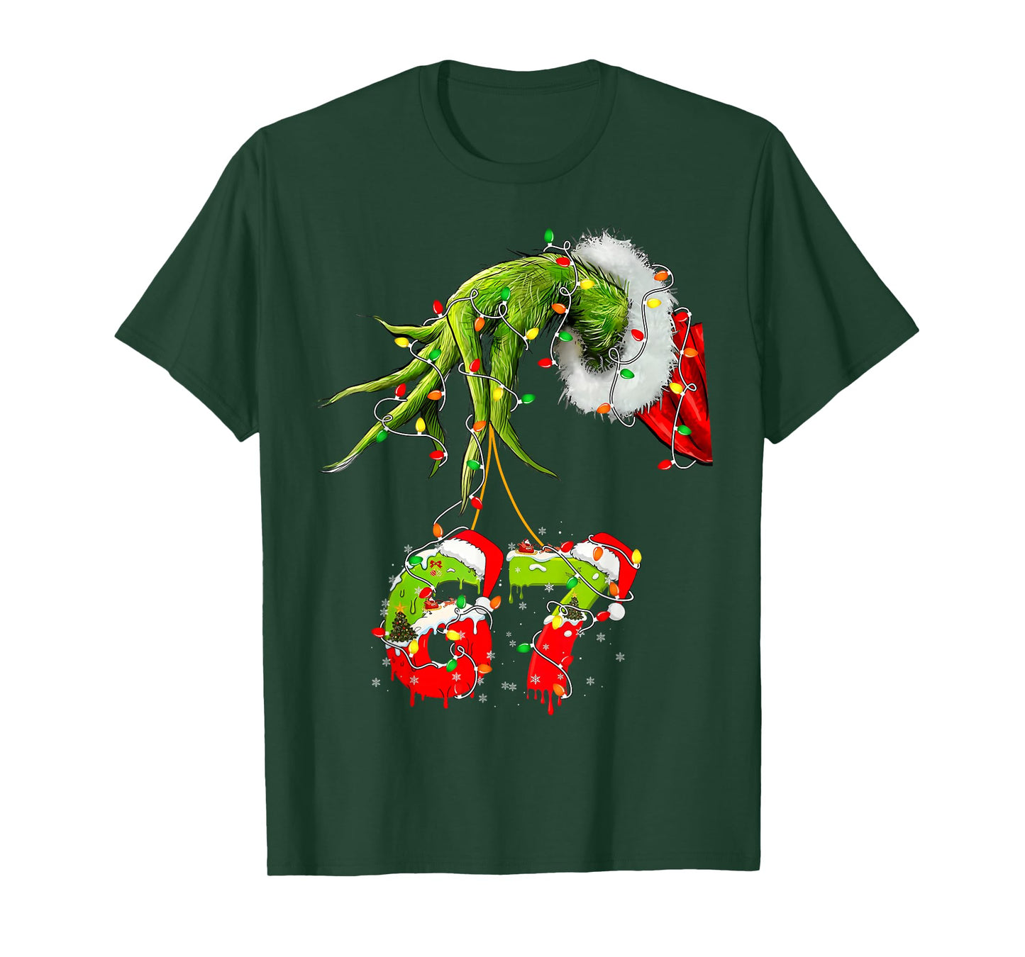 67 Meme Humor 6-7 Funny Six Seven Christmas T-Shirt