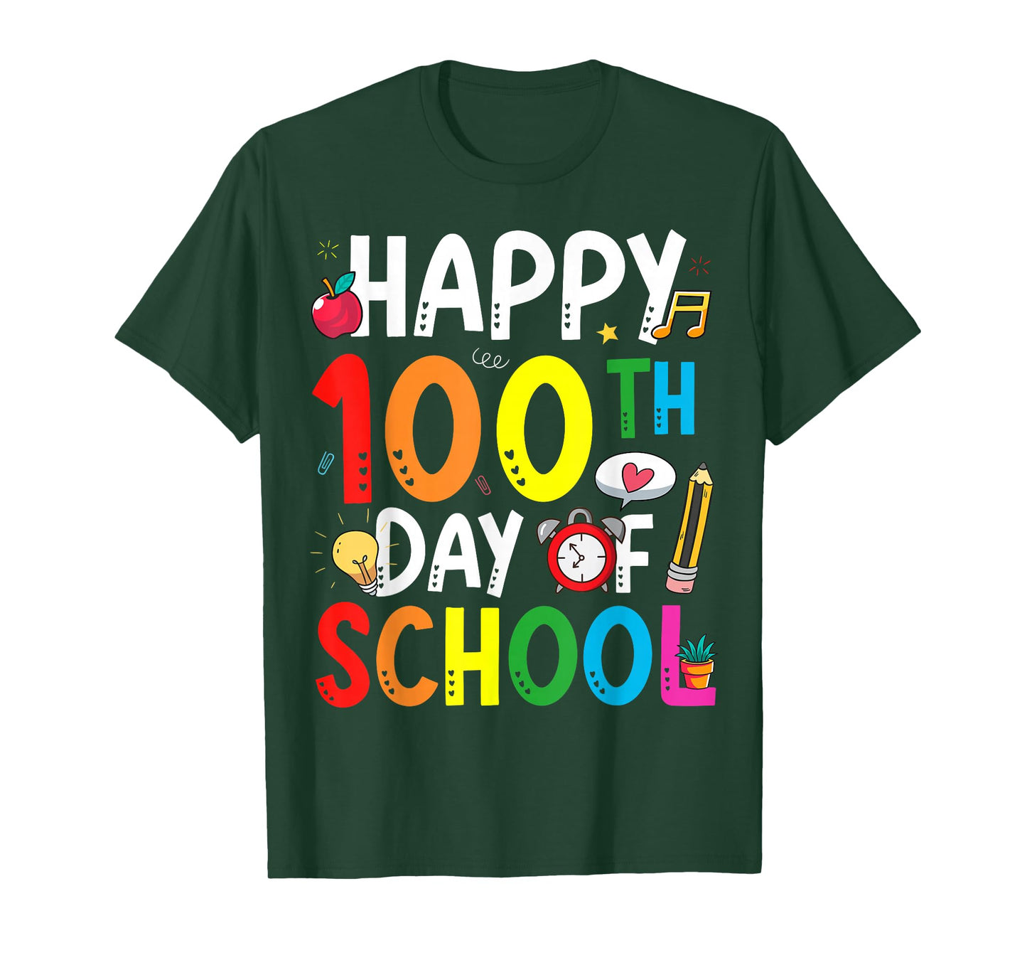 100th Day of School Teachers Students 100 Days of School T-Shirt