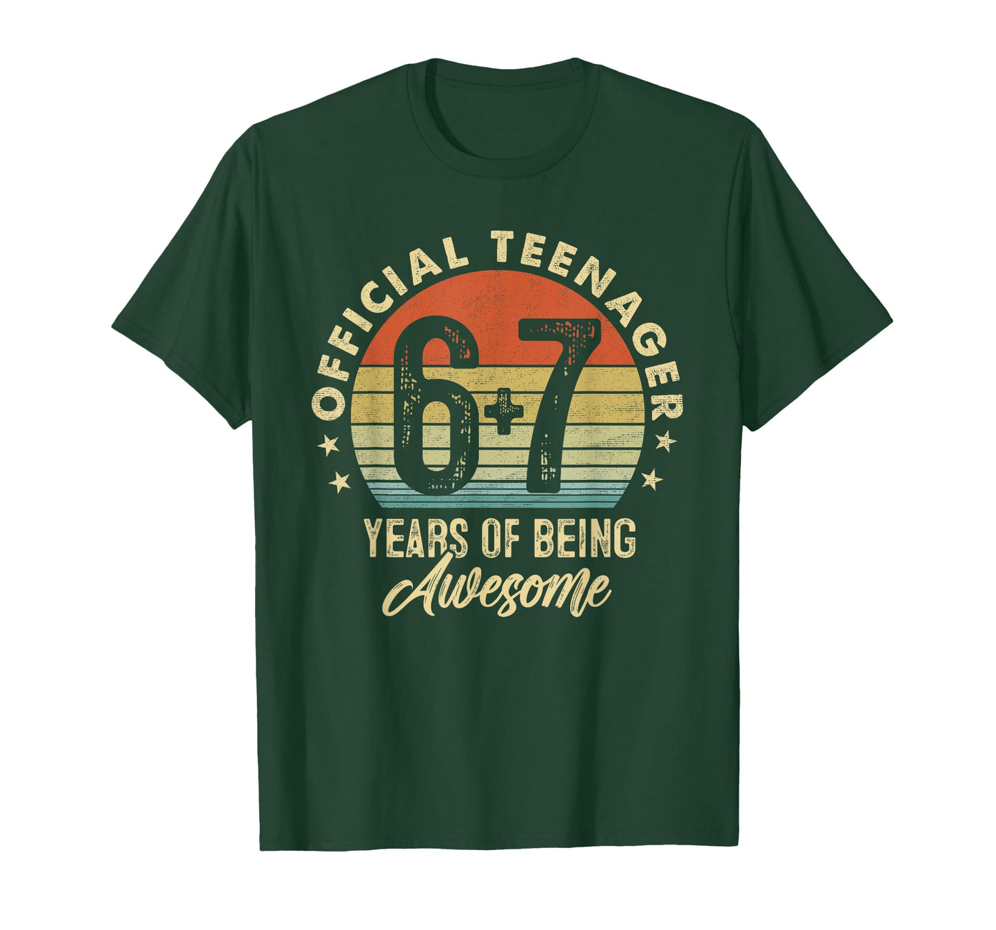 Six Seven Meme 6 + 7 13 Year Old Birthday Shirt 67 Gen Alpha T-Shirt