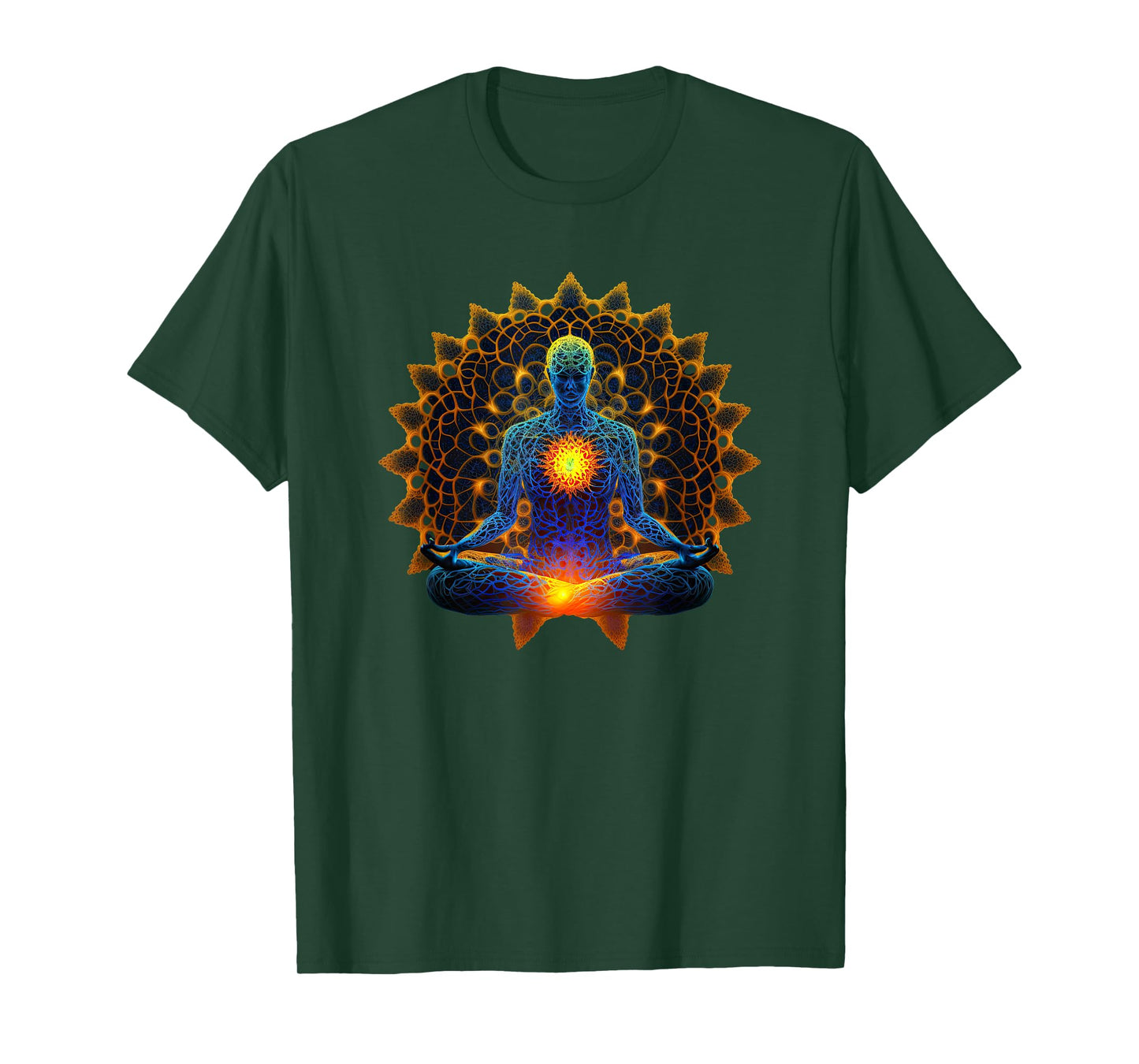 Energy Chakra Yoga Meditation Spiritual T-Shirt