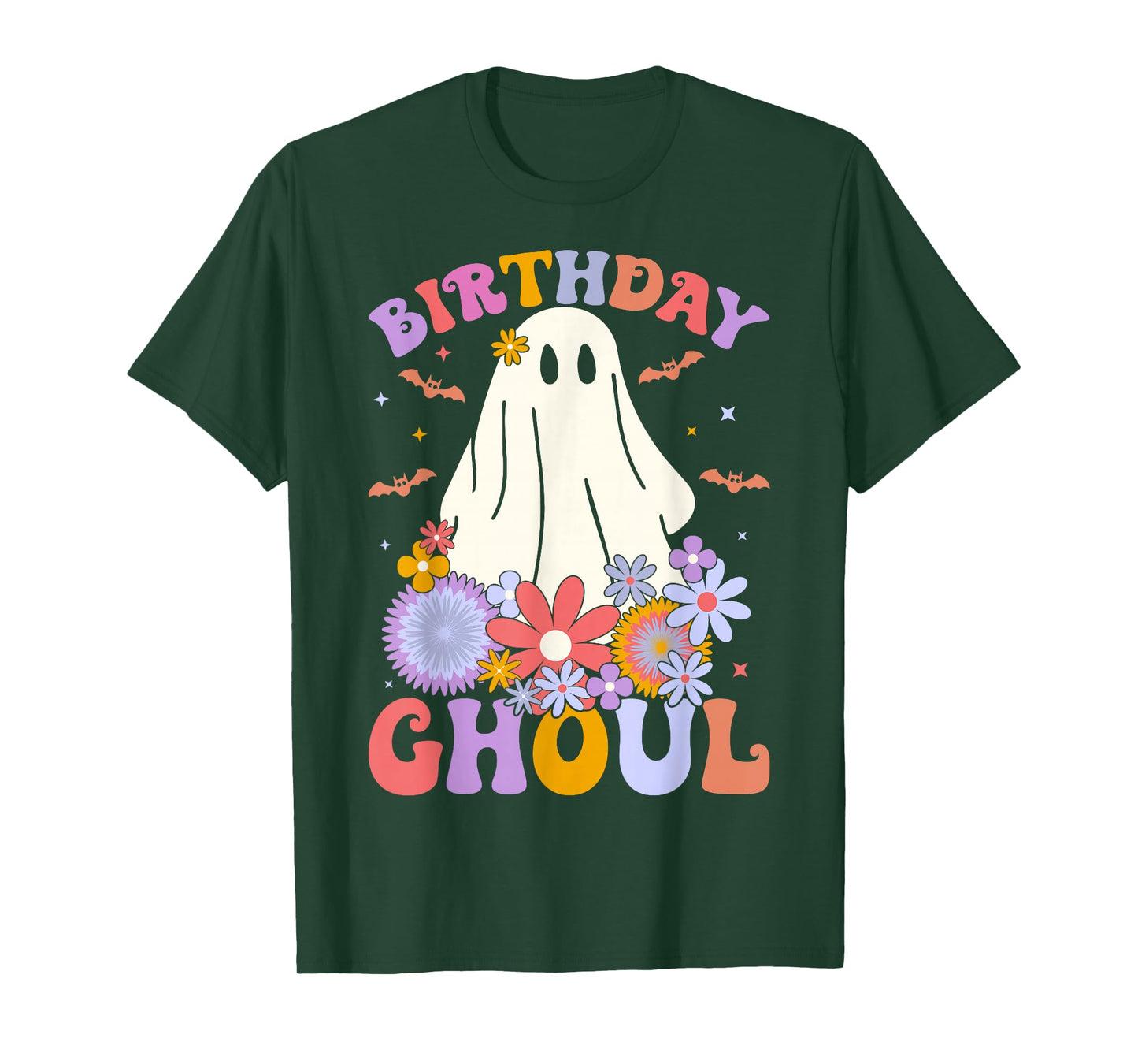 Halloween Birthday Ghoul Bday Party Anniversary Women Girls T-Shirt