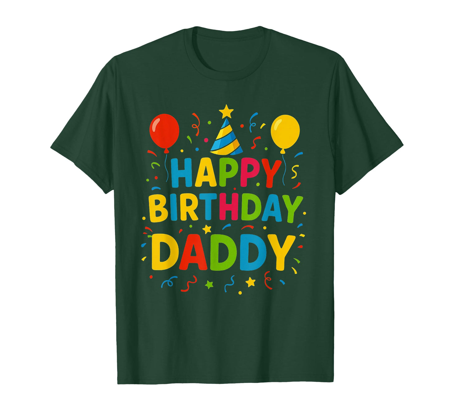 Happy Birthday Daddy Cute Toddler Dad's Birthday Party Gift T-Shirt