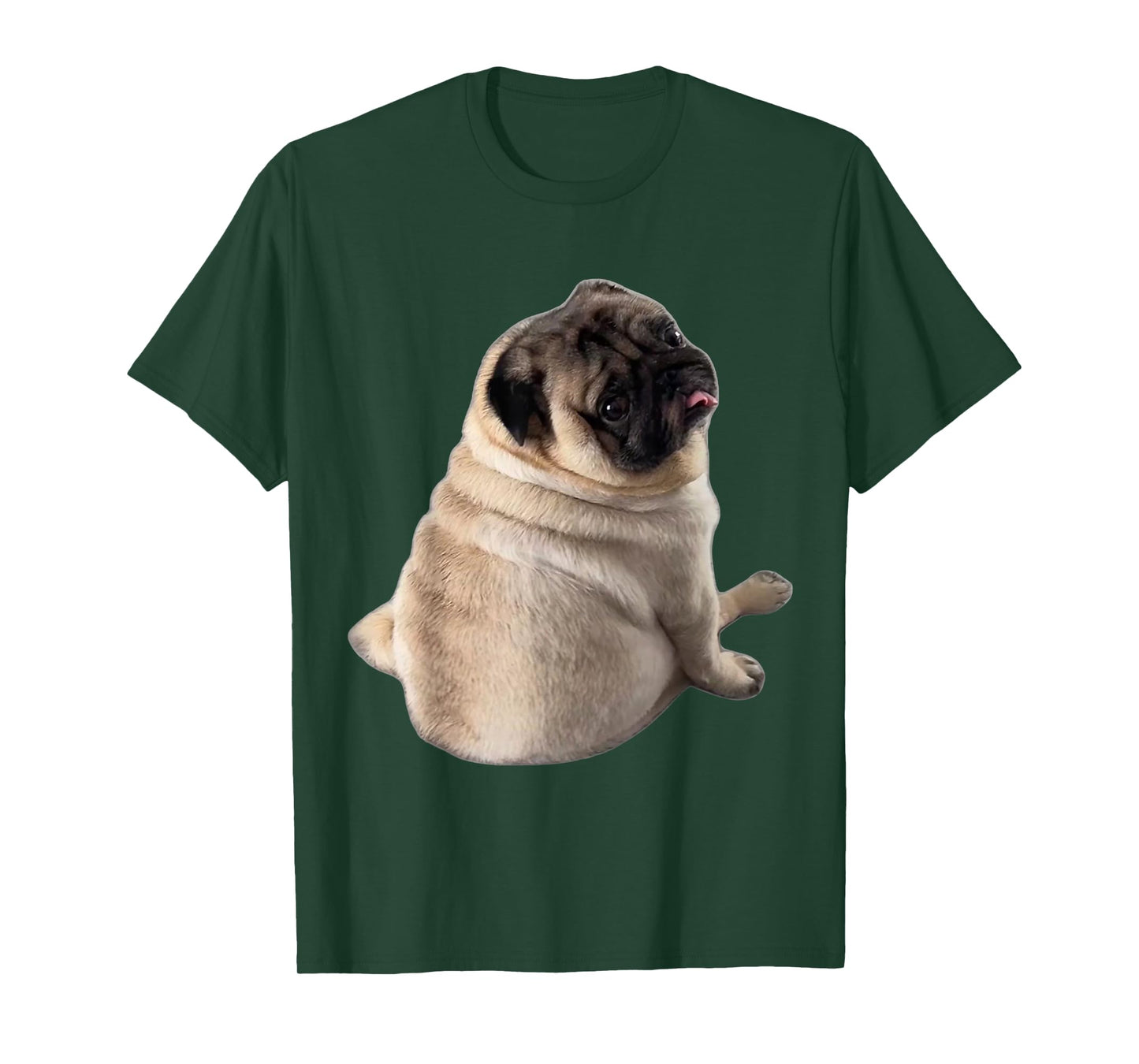 Funny Pug Meme Dog Silly Pug Dog Meme Humor Graphic Tee Gift T-Shirt