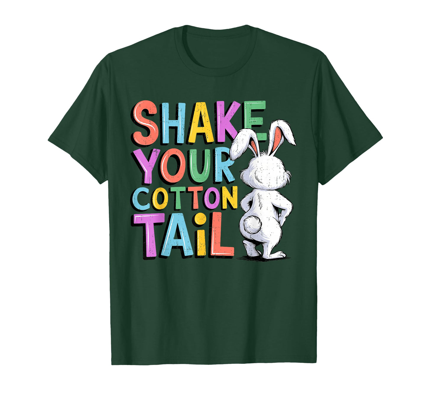 Kids Easter Shake Your Cotton Tail Easter Men Women Boy Girl T-Shirt