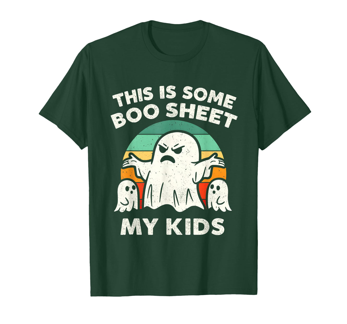 This is Some Boo Sheet My Kids Ghost Funny Halloween Spooky T-Shirt