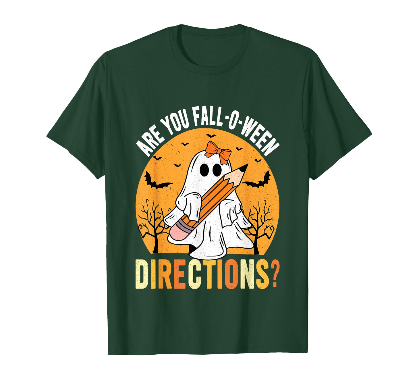 are You Fall-o-ween Direction Funny Sarcastic Quote Novelty T-Shirt