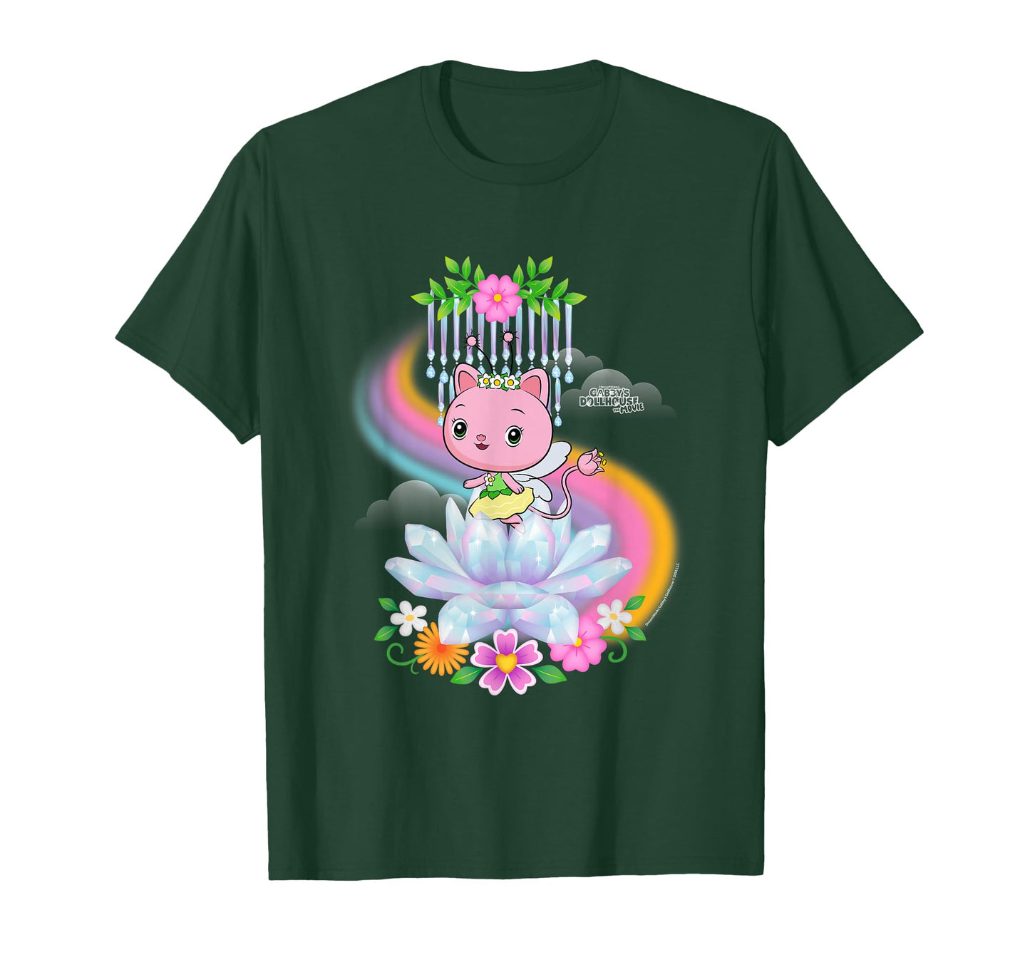 DreamWorks Gabby’s Dollhouse The Movie Kitty Fairy Bloom T-Shirt