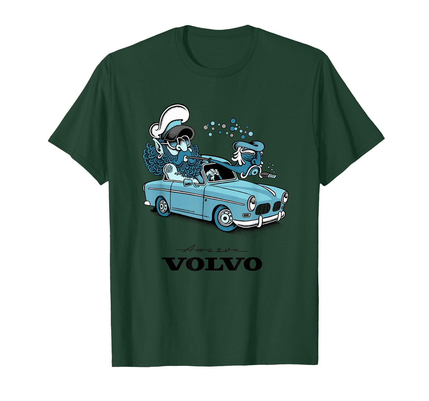 Threadless Michael Jakobsen Volvo Amazon Graphic T-Shirt