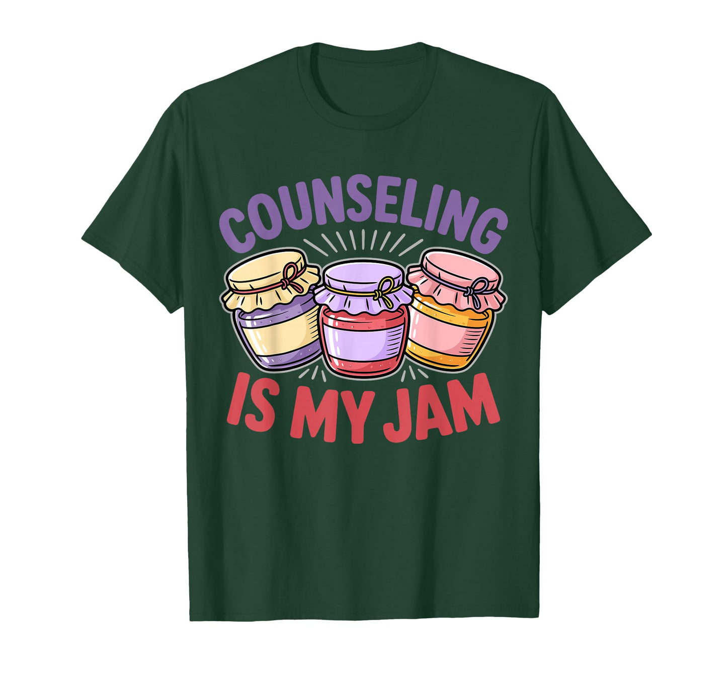 Counseling is My Jam Psych Mental Health Counselor T-Shirt