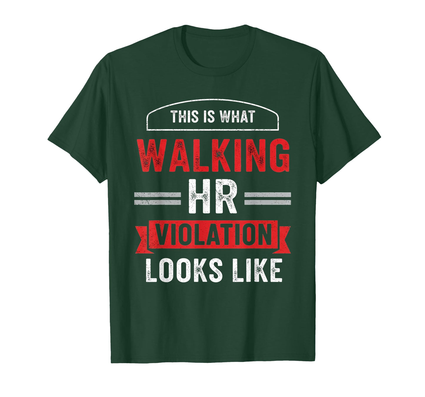 This is What A Walking Hr Violation Looks Like Payroll Job T-Shirt