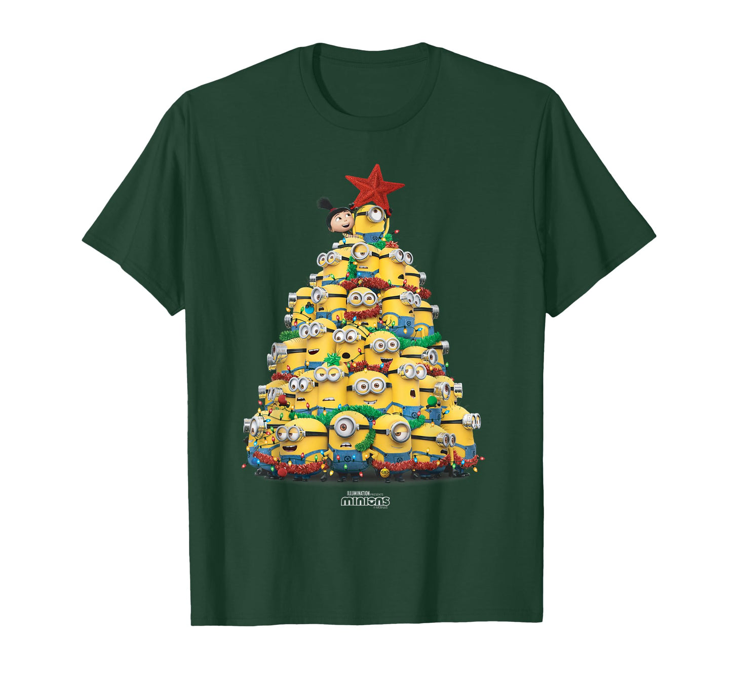 Minions Christmas Tree T-Shirt