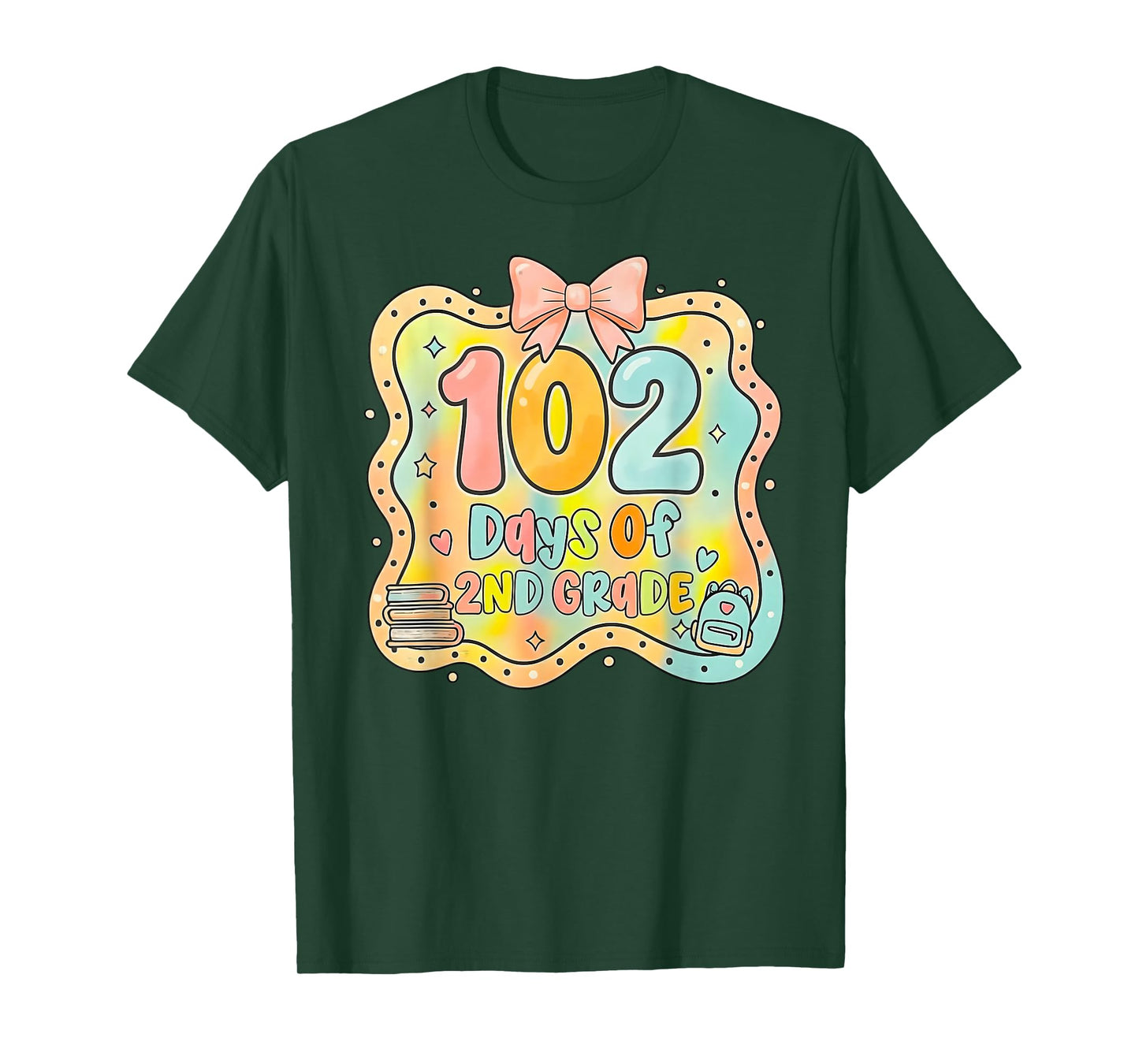 102 Day of 2nd Grade Preppy 102 Days of Second Grade T-Shirt