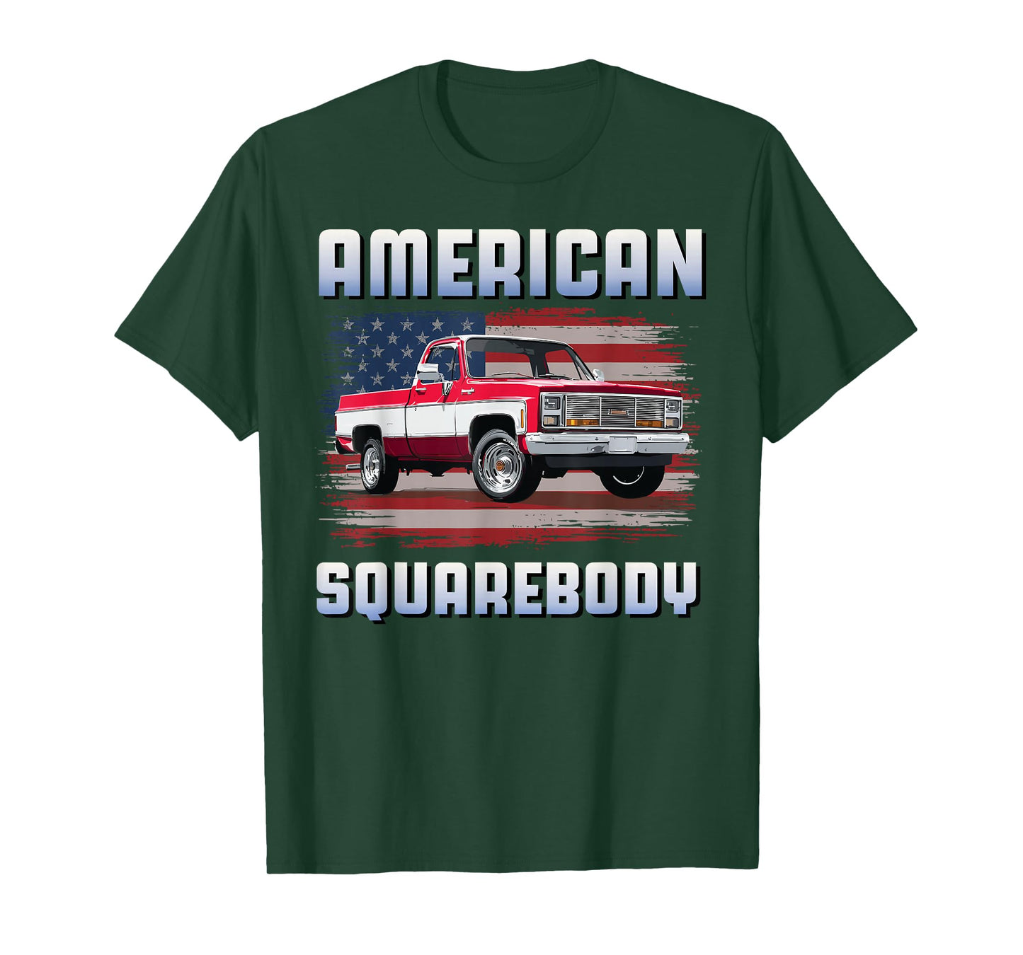 American Squarebody Truck Classic Square Body Pickup T-Shirt